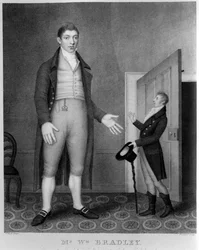 Portrait de M. William Bradley, gravé par Freeman, 1793